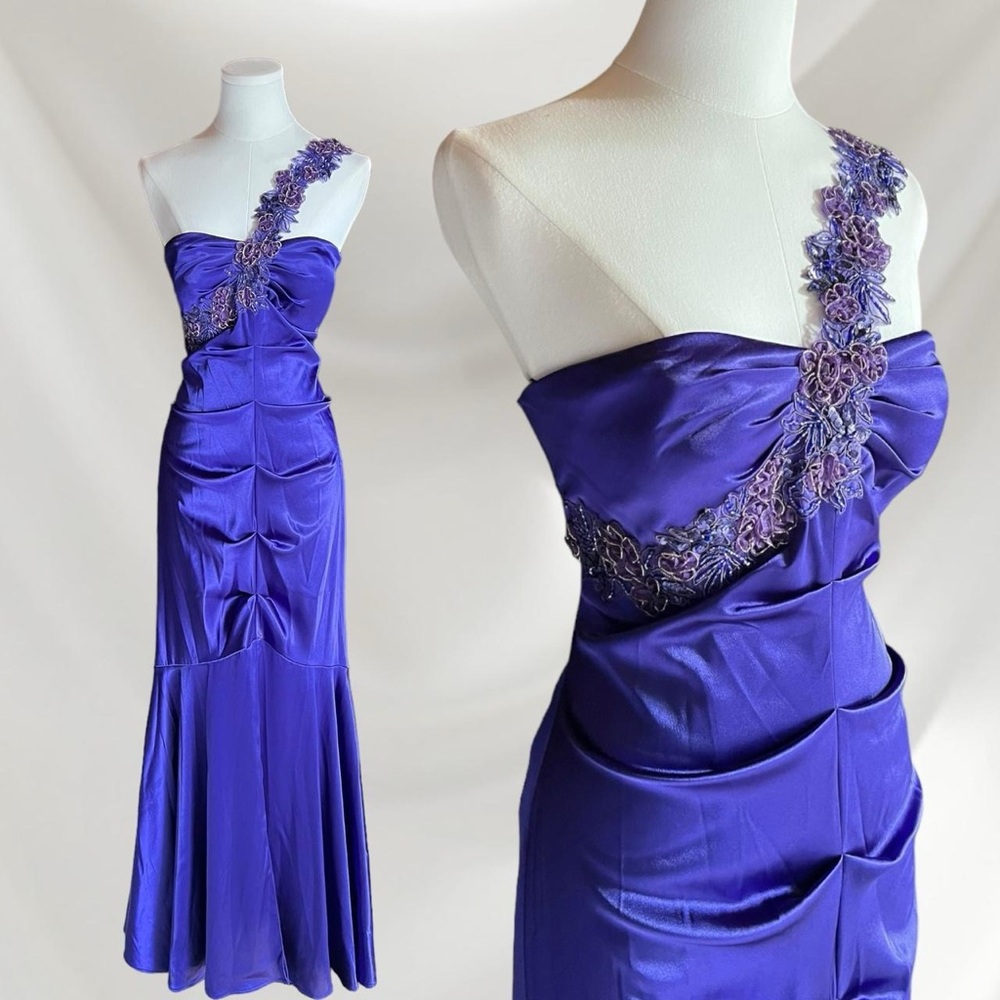 Xscape | Purple Formal Gown